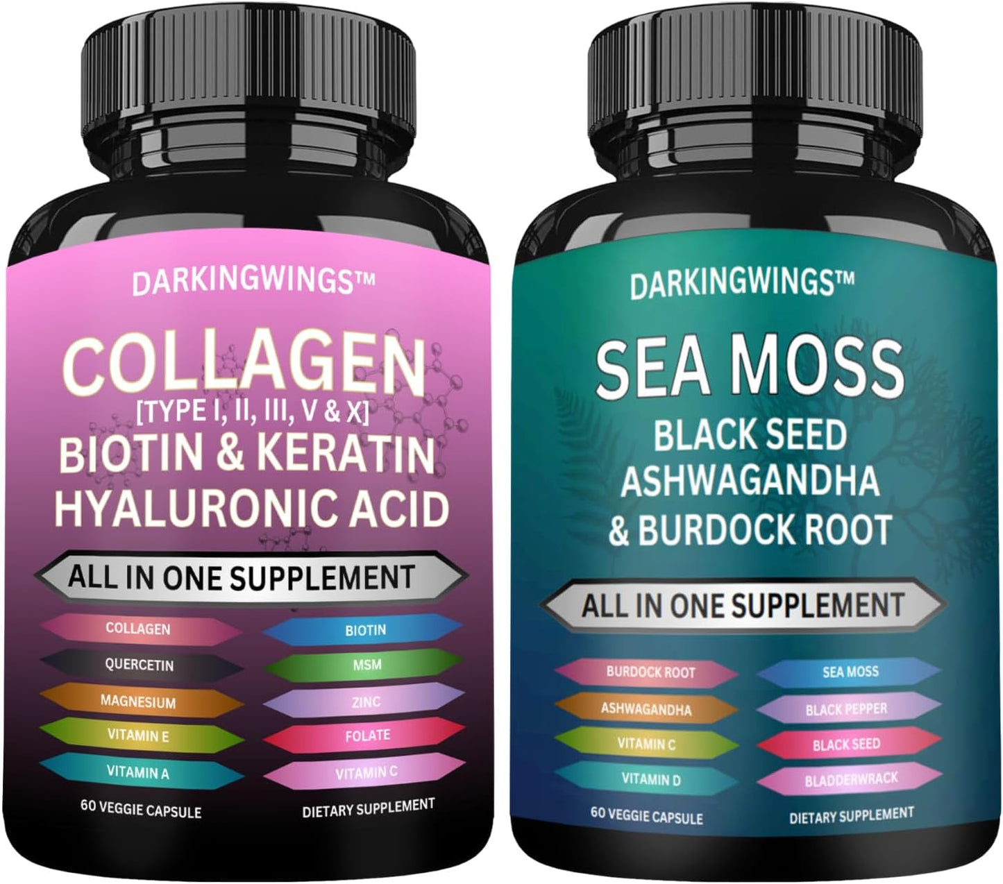 Collagen And Sea Moss Capsule - Bland of Ultimate Beauty