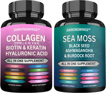Collagen And Sea Moss Capsule - Bland of Ultimate Beauty
