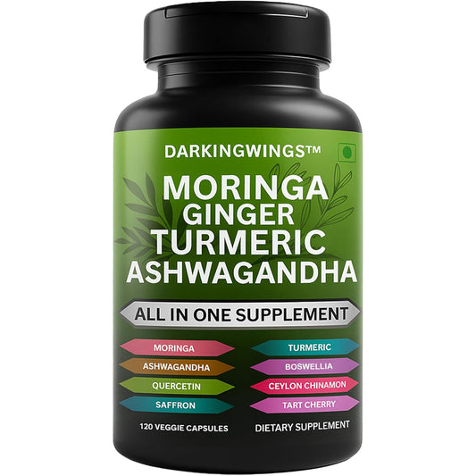 Moringa and Turmeric Curcumin Supplement for Joint Support for Women & Men
